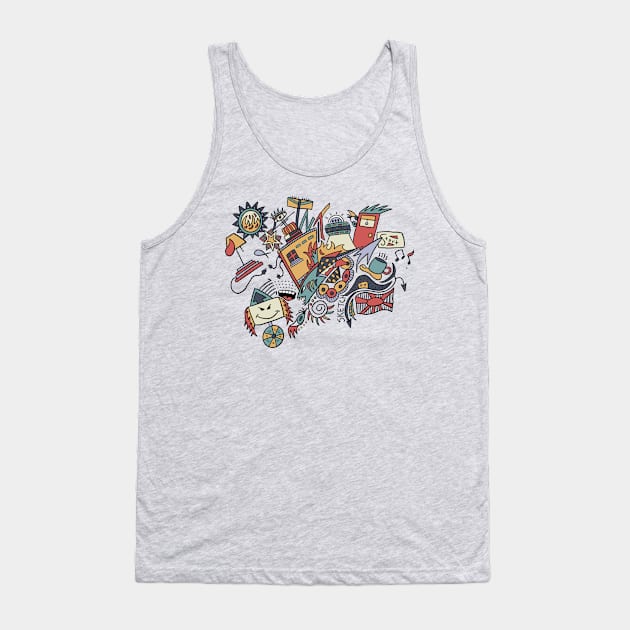 Just Doodle Tank Top by TylerMade